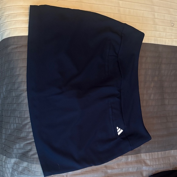 Navy Blue Skort with Adidas Logo- Large - Picture 3 of 8